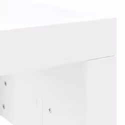vidaXL Coffee Table Side Table End Table Sofa Table White Engineered Wood - white - Additional view 6