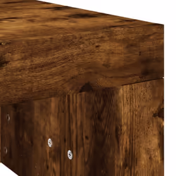 vidaXL Coffee Table Side Table End Table Sofa Table White Engineered Wood - smoked oak - Additional view 6