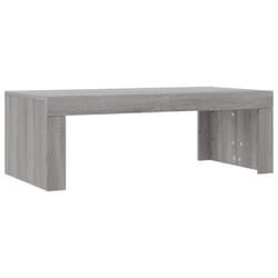 vidaXL Coffee Table Side Table End Table Sofa Table White Engineered Wood - grey sonoma