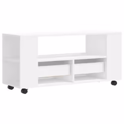 vidaXL TV Cabinet TV Console Sideboard Media Console White Engineered Wood - Additional view 7