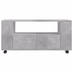 vidaXL TV Cabinet TV Unit Sideboard Media Cabinet TV Stand Engineered Wood - concrete grey - Additional view 5