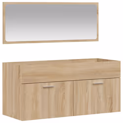 VidaXL 833886, Oak, Wood, 1000 mm, 385 mm, 460 mm, 100 cm