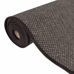 vidaXL Carpet Runner Floor Mat Hallway Runner Rug Floor Carpet Sisal Look - anthracite, 50 x 200 cm - Additional view 4