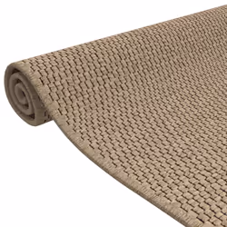 vidaXL Carpet Runner Floor Mat Hallway Runner Rug Floor Carpet Sisal Look - sand, 50 x 150 cm - Additional view 4