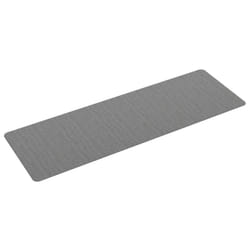vidaXL Carpet Runner Washable Floor Mat Hallway Runner Rug Floor Carpet Rug - grey, 60 x 180 cm