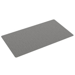 vidaXL Carpet Runner Washable Floor Mat Hallway Runner Rug Floor Carpet Rug - grey, 100 x 180 cm