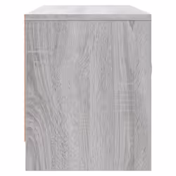 vidaXL TV Cabinet TV Stand Media Console High Gloss White Engineered Wood - grey sonoma - Additional view 6