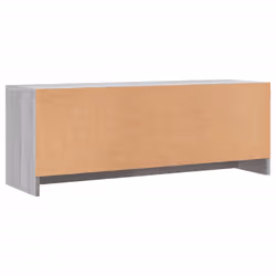 vidaXL TV Cabinet TV Stand Media Console High Gloss White Engineered Wood - grey sonoma - Additional view 7