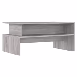 vidaXL Coffee Table Side Table End Table Sofa Table Brown Oak Engineered Wood - grey sonoma