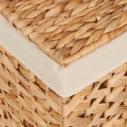 vidaXL Laundry Baskets Storage Basket Laundry Baskets Box 2 pcs Water Hyacinth - Additional view 10
