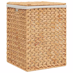 vidaXL Laundry Baskets Storage Basket Laundry Baskets Box 2 pcs Water Hyacinth - Additional view 7