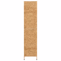 vidaXL Room Divider Folding Balcony Privacy Screen 5-Panel Water Hyacinth - light brown, 122 x 180 cm - Additional view 4