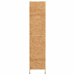 vidaXL Room Divider Folding Balcony Privacy Screen 5-Panel Water Hyacinth - light brown, 163 x 180 cm - Additional view 4