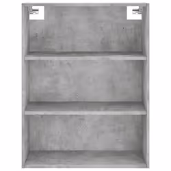vidaXL Highboard Sideboard Cupboard Side Cabinet Grey Sonoma Engineered Wood - concrete grey, 3 drawers - Additional view 5