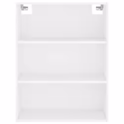vidaXL Highboard Sideboard Cupboard Storage Cabinet White Engineered Wood - Additional view 5