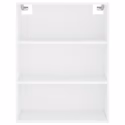 vidaXL Highboard Sideboard Cupboard Side Cabinet Sonoma Oak Engineered Wood - white, 2 wood doors - Additional view 5