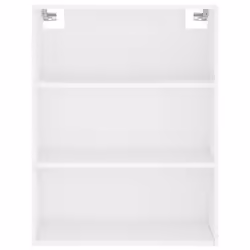 vidaXL Highboard Sideboard Storage Cabinet Side Cabinet White Engineered Wood - white, 2 wood doors - Additional view 5