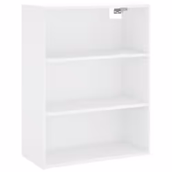 vidaXL Highboard Sideboard Storage Cabinet Cupboard Cabinet Engineered Wood - white - Additional view 4