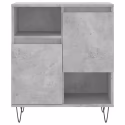 vidaXL Sideboard Storage Cupboard Highboard Home Side Cabinet Engineered Wood - concrete grey - Additional view 5