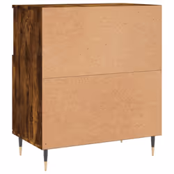vidaXL Sideboard Storage Cupboard Side Cabinets 3 pcs White Engineered Wood - smoked oak, 3 pcs - Additional view 7