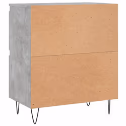 vidaXL Sideboard Storage Cupboard Side Cabinets 2 pcs White Engineered Wood - concrete grey, 2 pcs - Additional view 7
