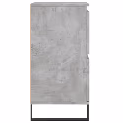 vidaXL Sideboard Storage Side Cabinet Cupboards 2 pcs White Engineered Wood - concrete grey, 2 pcs - Additional view 6