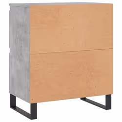 vidaXL Sideboard Storage Side Cabinet Cupboards 2 pcs White Engineered Wood - concrete grey, 2 pcs - Additional view 7