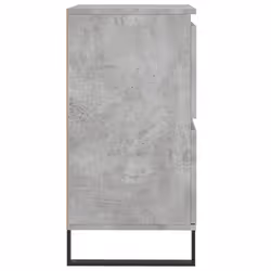 vidaXL Sideboard Storage Side Cabinet Cupboards 2 pcs White Engineered Wood - concrete grey, 3 pcs - Additional view 6