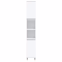 vidaXL Bathroom Furniture Set Cabinet Vanity Unit 3 Piece Engineered Wood - white - Additional view 5