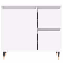 vidaXL Bathroom Furniture Set Cabinet Vanity Unit 3 Piece Engineered Wood - white - Additional view 9