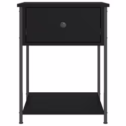 VidaXL 825844 nightstand/bedside table Black - Additional view 7