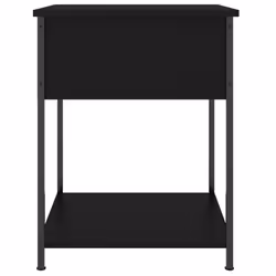 VidaXL 825844 nightstand/bedside table Black - Additional view 8