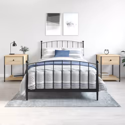 VidaXL 825846 nightstand/bedside table Oak