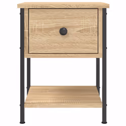 VidaXL 825855 nightstand/bedside table Oak - Additional view 6