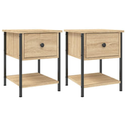 VidaXL 825856 nightstand/bedside table Oak