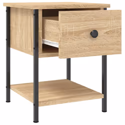 VidaXL 825856 nightstand/bedside table Oak - Additional view 6