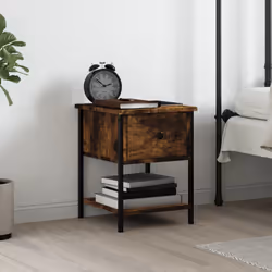 VidaXL 825857 nightstand/bedside table Oak