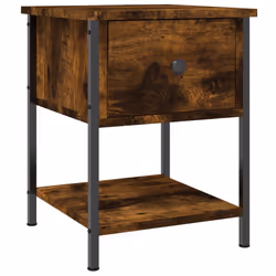 VidaXL 825858, Oak, Iron, Wood, 340 mm, 355 mm, 450 mm, 2 pc(s)