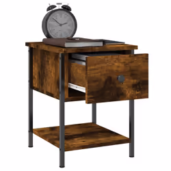 VidaXL 825858 nightstand/bedside table Oak - Additional view 4