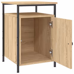 VidaXL 825866 nightstand/bedside table Oak - Additional view 6