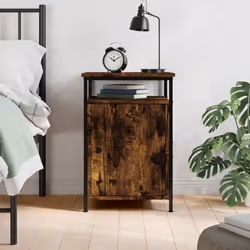 VidaXL 825867 nightstand/bedside table Oak