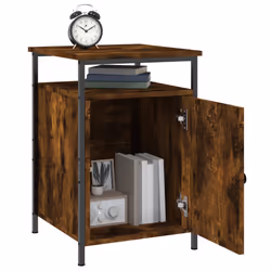 VidaXL 825867 nightstand/bedside table Oak - Additional view 4
