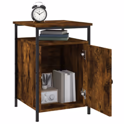 VidaXL 825868 nightstand/bedside table Oak - Additional view 5