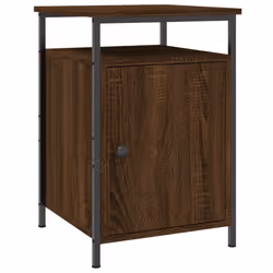 VidaXL 825872, Iron, Wood, 400 mm, 420 mm, 600 mm, 2 pc(s)