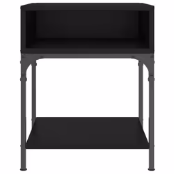 VidaXL 825874 nightstand/bedside table Black - Additional view 5