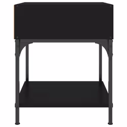 VidaXL 825874 nightstand/bedside table Black - Additional view 6