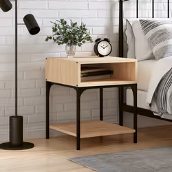VidaXL 825875 nightstand/bedside table Oak