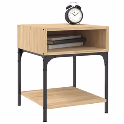 VidaXL 825875 nightstand/bedside table Oak