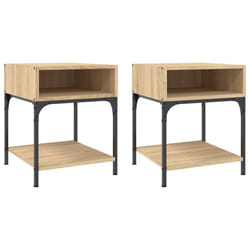 VidaXL 825876 nightstand/bedside table Oak