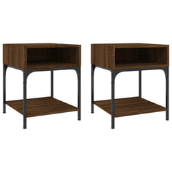 VidaXL 825882 nightstand/bedside table Oak